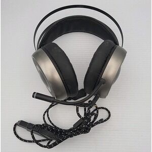 TBI Pro V8 Wired Dynamic LED Over-Ear Microphone Headphones Gaming Headset WORKS